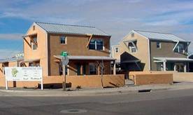Photograph of affordable housing in Albuquerque, New Mexico.