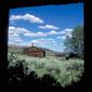 Miners Delight cabin near South Pass, Wyoming.