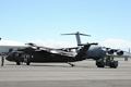 Aircraft C-17 and Black Haw Helicopter.