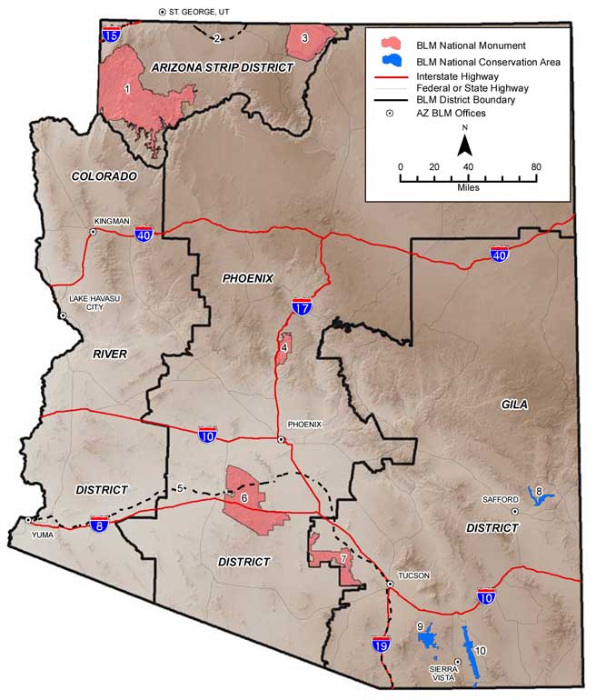 Arizona Monuments & Conservation Areas