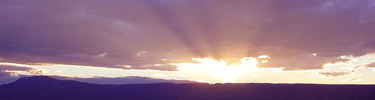 Watching sunsets is a great activity at El Malpais NM