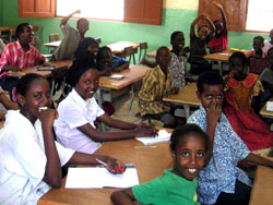 Photo of Guelleh Batal primary school after renovation.