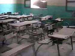 Photo of  Guelleh Batal primary school before renovation.