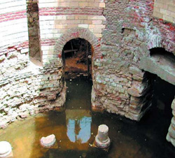 Photo of the Roman Tower before renovation