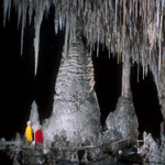 The Temple of the Sun in the Big Room of Carlsbad Cavern. NPS Photo by Peter Jones.