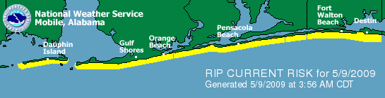 Click here for the text version of the Surf Zone Forecast