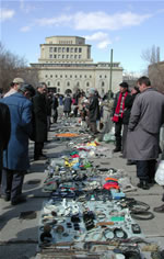 Market in Yerevan, Armenia