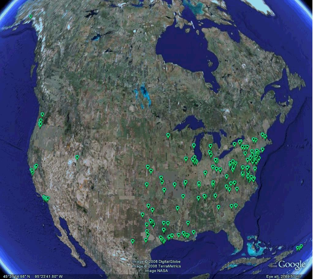 map of npep partner facilities