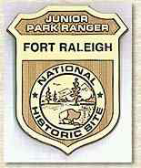 Fort Raleigh Junior Ranger Badge