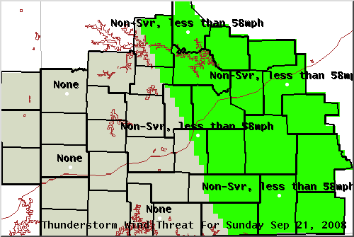 Thunderstorm Wind Threat