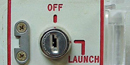 Launch control center key turn