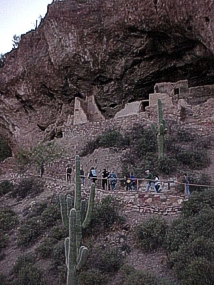 night tour to the Lower Cliff Dwelling