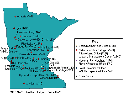 Map of Minnesota