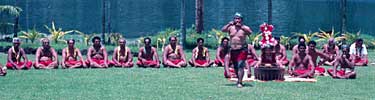 Samoan awa ceremony at Pago Pago