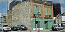 abandoned WROX building in Clarksdale, Mississsippi