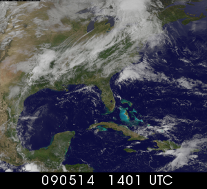 Current GOES East USA image