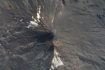 Eruption from Llaima Volcano, Chile