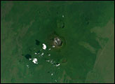 Nyiragongo Volcano before the Eruption