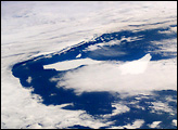 Five-Year-Old Icebergs near South Georgia Island