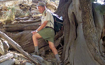 Many park volunteers return to the park year after year.