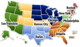 BLS Regional Information Map