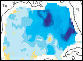 Passing of Hurricanes Cools Entire Gulf 