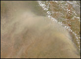 High Winds Raise Dust over Australia