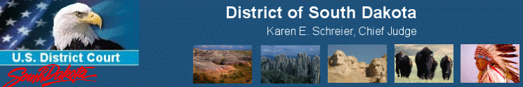 U.S. District Court- District of South Dakota