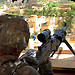 Top of Combat Outpost Texas, in Sadr City, Baghdad, Iraq.