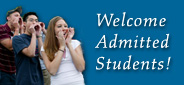 Welcome Admitted Students!