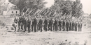 Troops pose for a photo at Harpers Ferry.