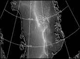 Topography of Greenland