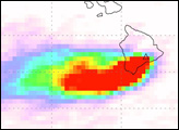 Sulfur Dioxide Plume from Kilauea