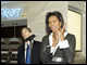 First Lady Michelle Obama thanks ED employees in the cafeteria at the U.S. Department of Education.