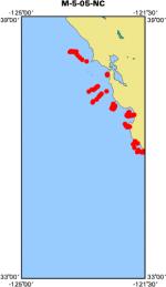 map of tracklines