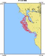 map of tracklines