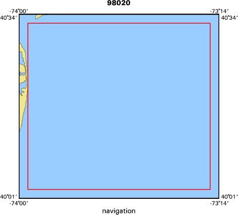 98020 map of where navigation equipment operated