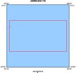 JDRSLEG179 location map of where navigation equipment operated