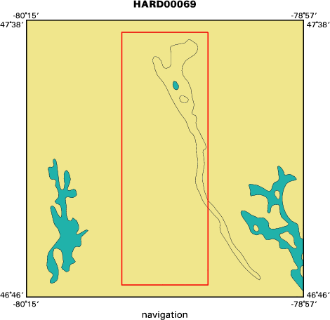 00069 map of where navigation equipment operated