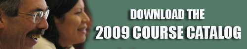 Download the 2009 Course Catalog