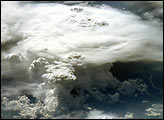 Thunderstorms over Brazil