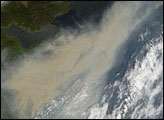 Smoke Plume Over Eastern Canada