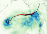 Heavy Rain from Cyclone Nargis