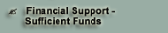 Financial Support - Sufficient Funds