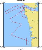 L-11-80-WO location map of where navigation equipment operated