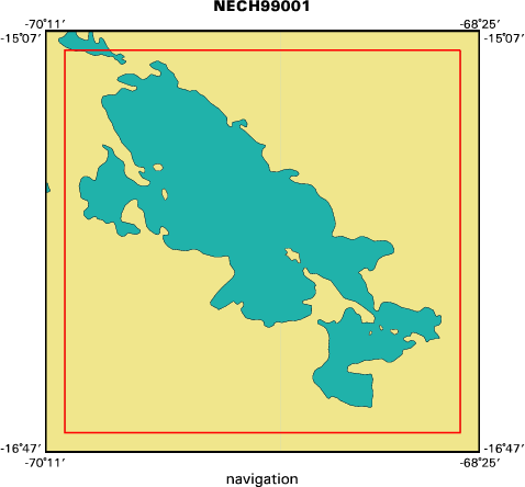 99001 map of where navigation equipment operated