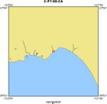 C-P7-98-CA location map of where navigation equipment operated