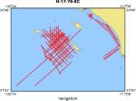 H-17-79-SC location map of where navigation equipment operated