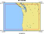 W-1-05-WO location map of where navigation equipment operated