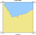 K-32-97-MU location map of where navigation equipment operated